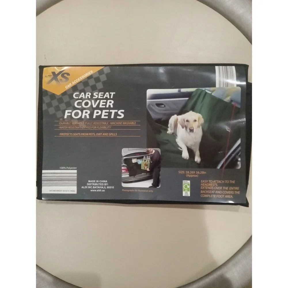 Car seat cover for pets